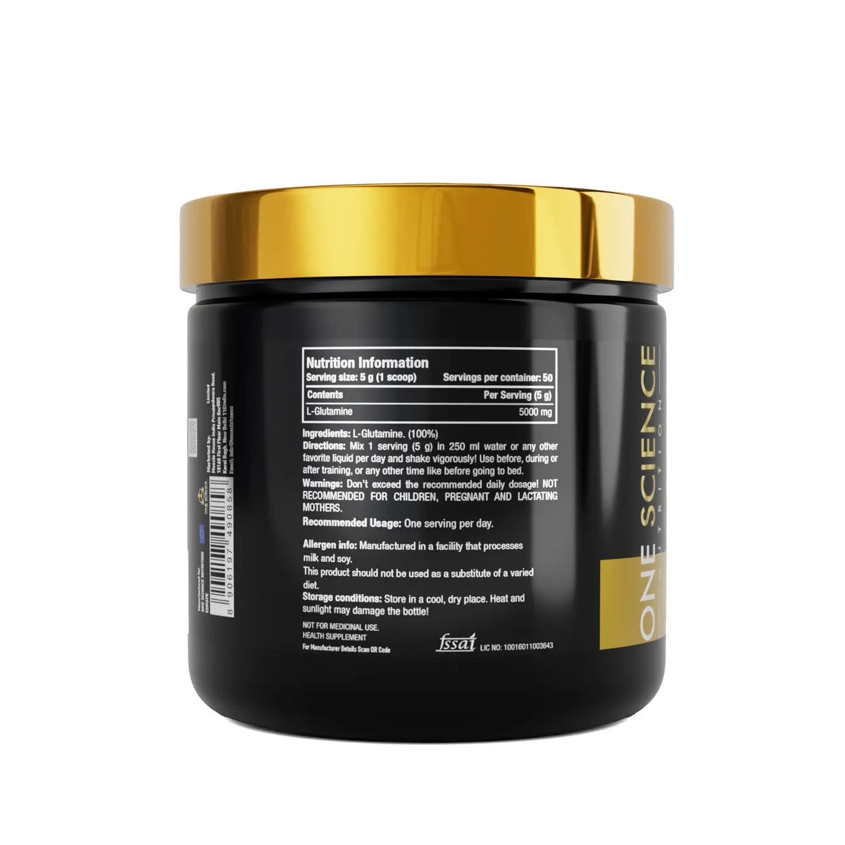 One Science Nutrition (OSN) Complex Pro Glutamine (250 g) | Mfg India Product vendor