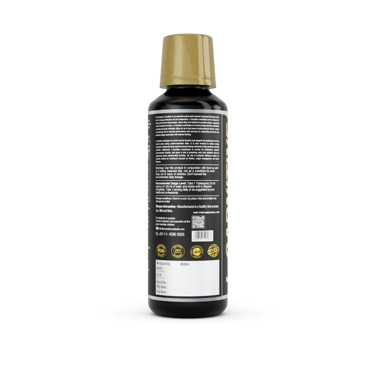 One Science Nutrition (OSN) Liquid L-Carnitine 3000 mg Product vendor