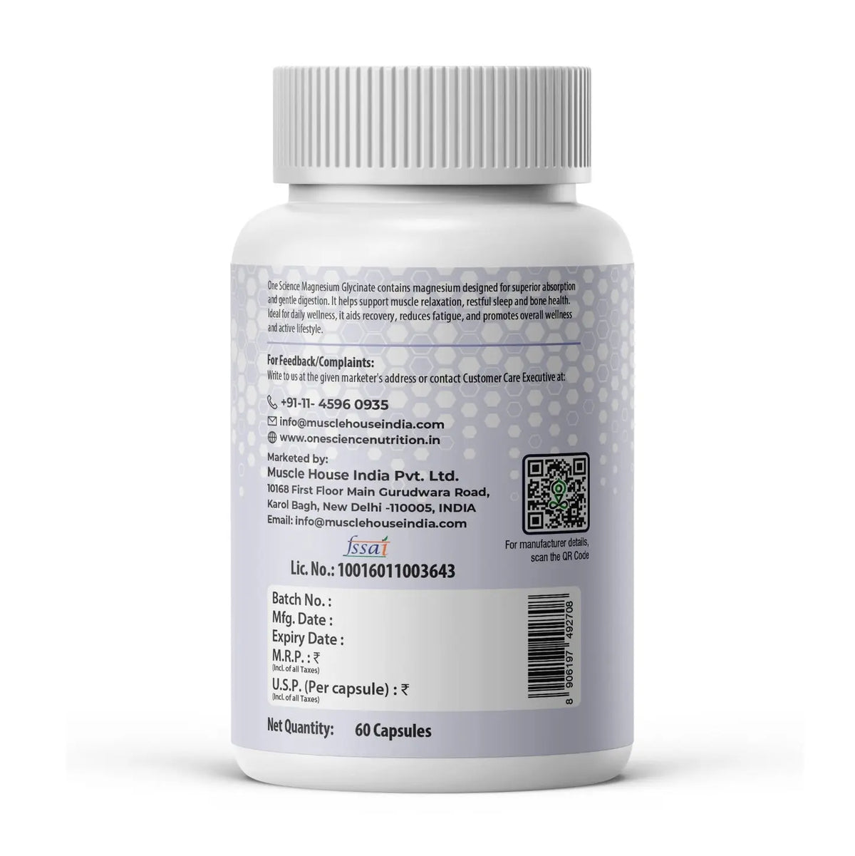 One Science Nutrition (OSN) Magnesium Glycinate