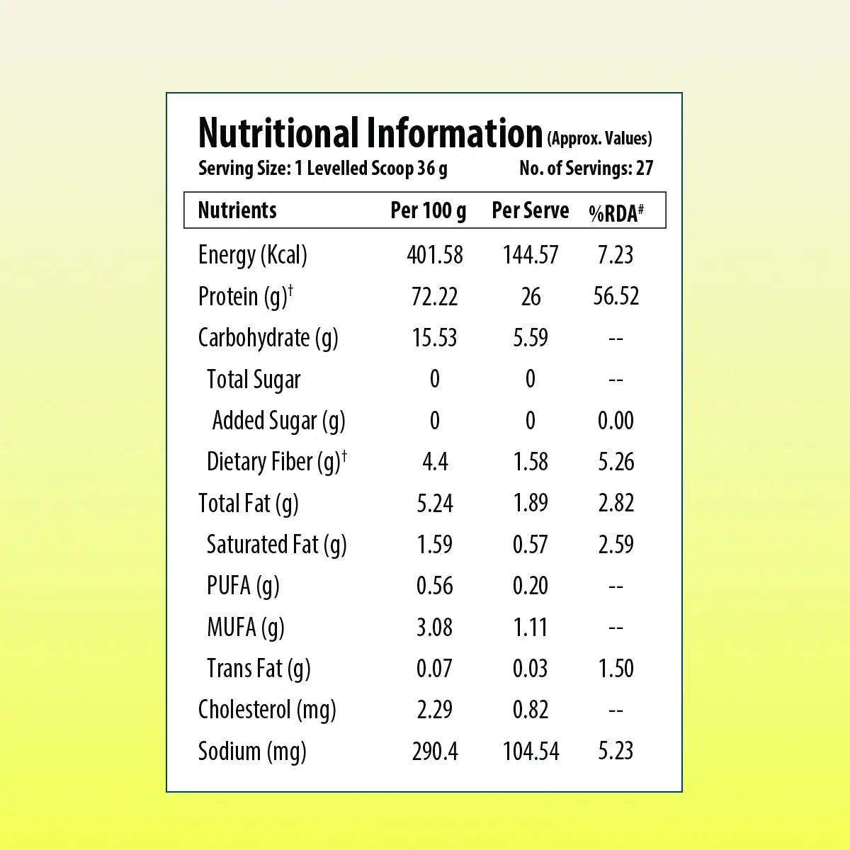 One Science Nutrition(OSN) Fermented Yeast Protein