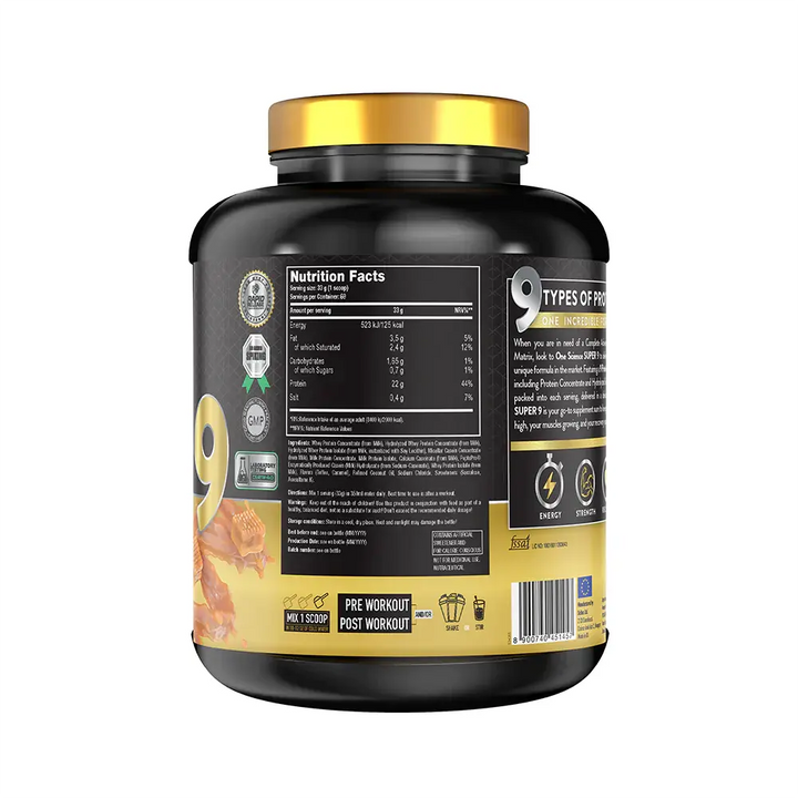 One Science Super 9 Premium Advanced Protein Blend + Free Deodorant (1+1) (Exp: 12/24) Product vendor
