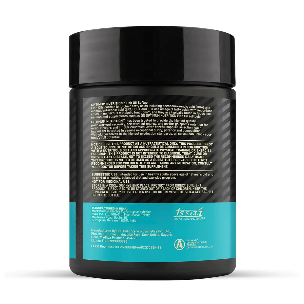 Optimum Nutrition Fish Oil - 60 Capsules Product vendor