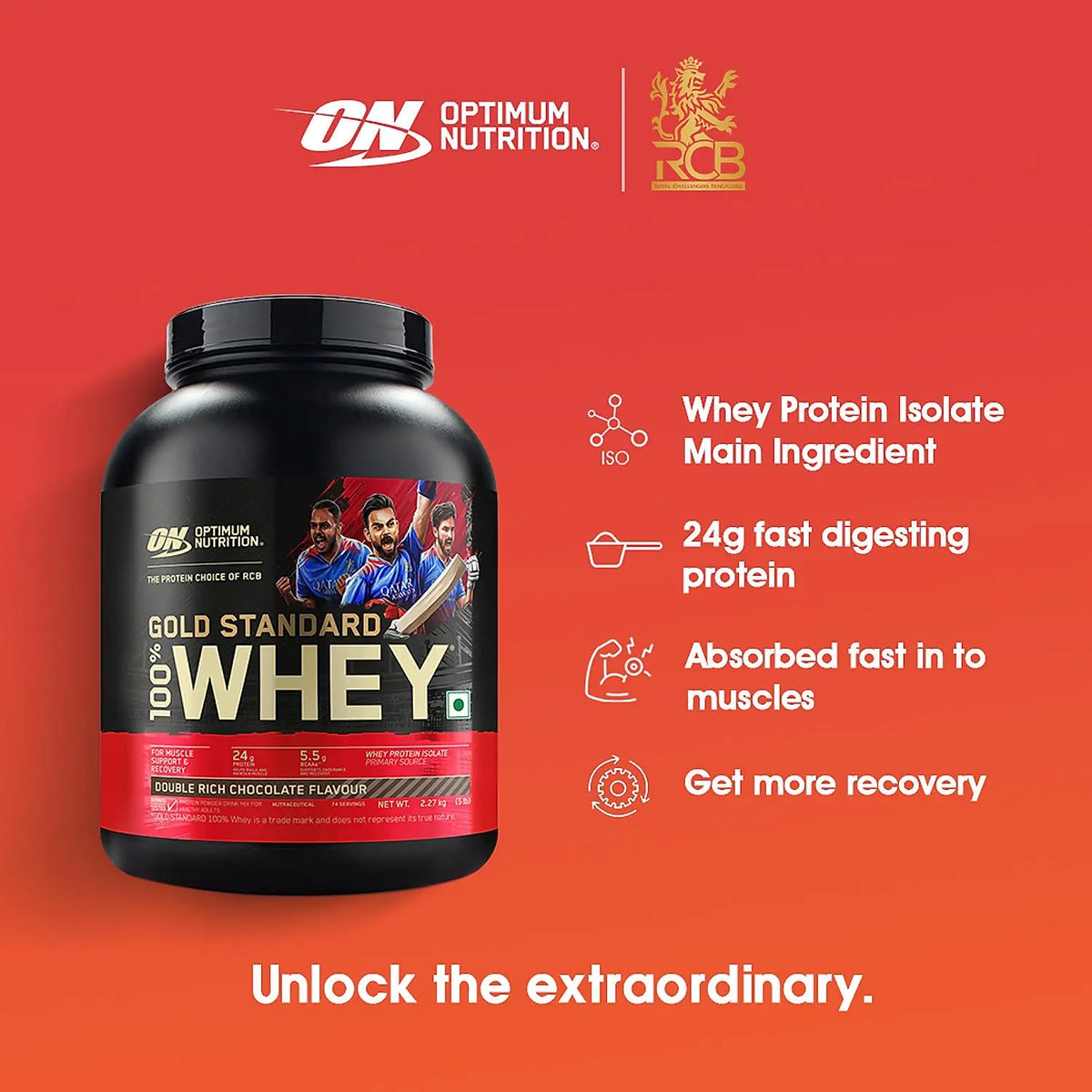 Optimum Nutrition Gold Standard 100% Whey  (Indian) Product vendor