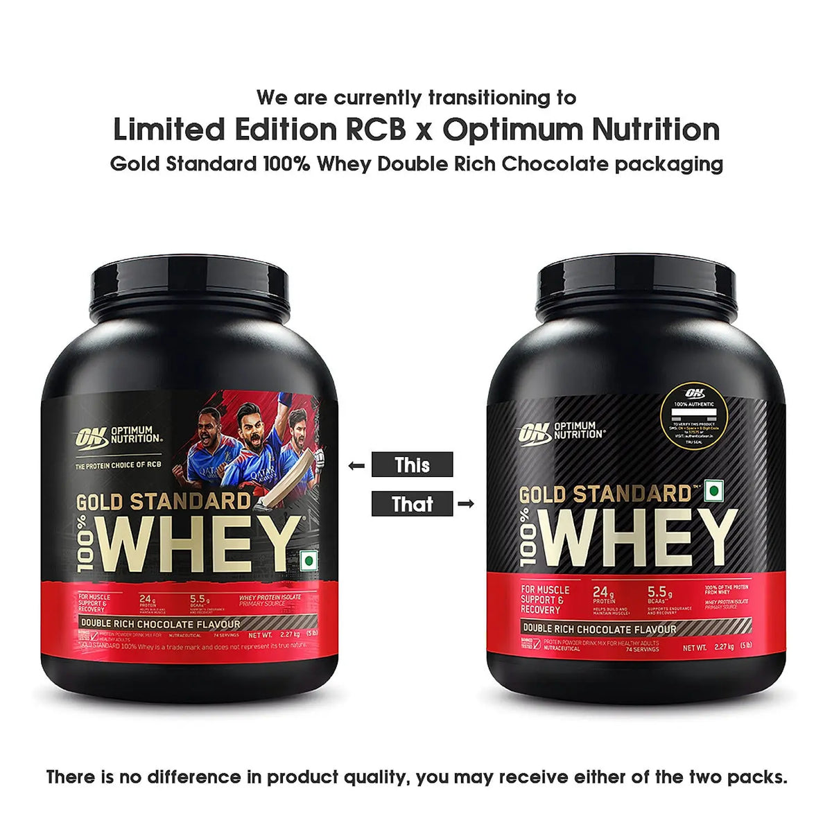 Optimum Nutrition Gold Standard 100% Whey  (Indian) Product vendor
