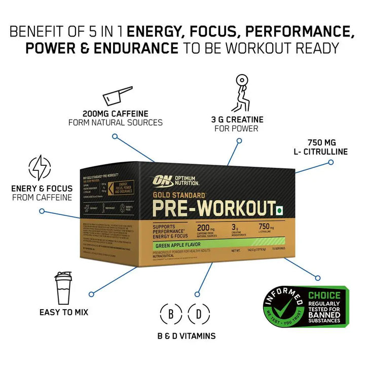 Optimum Nutrition Gold Standard Pre-Workout Product vendor