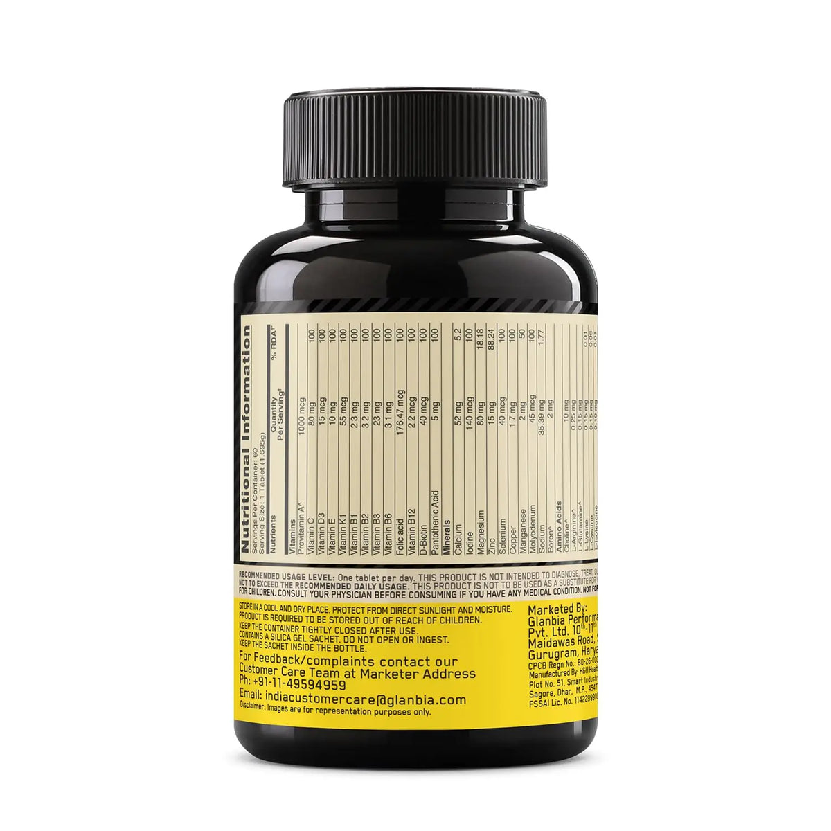 Optimum Nutrition Opti-Men - Advanced Multivitamins For Men , 60 tablets