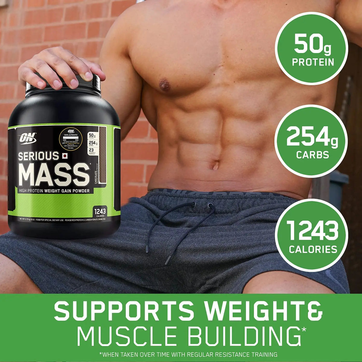 Optimum Nutrition Serious Mass - Halt