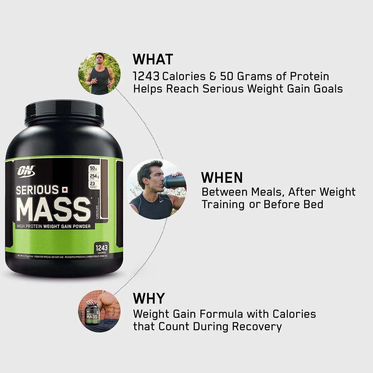 Optimum Nutrition Serious Mass - Halt