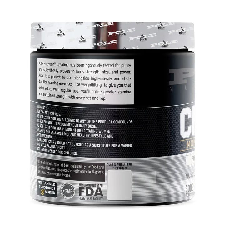Pole Nutrition Creatine 300 Gram Product vendor