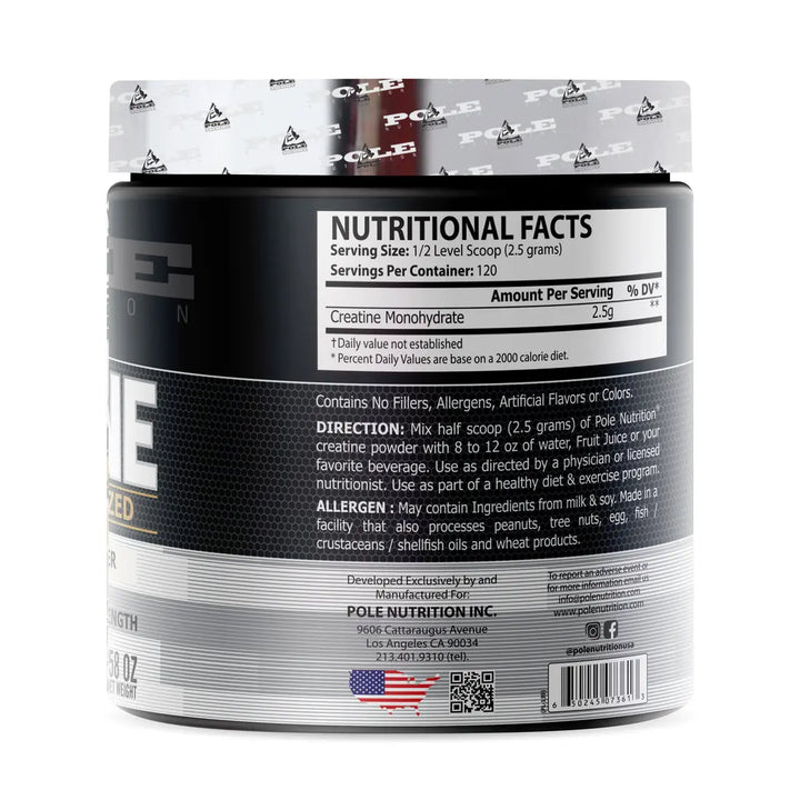 Pole Nutrition Creatine 300 Gram Product vendor
