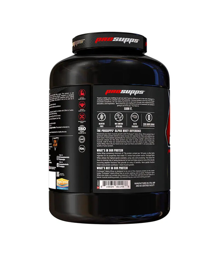 ProSupps Alpha Whey protein Product vendor