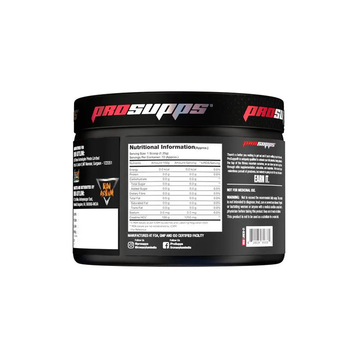 ProSupps Creatine HCL Creatine  (90 g, Unflavoured) Product vendor