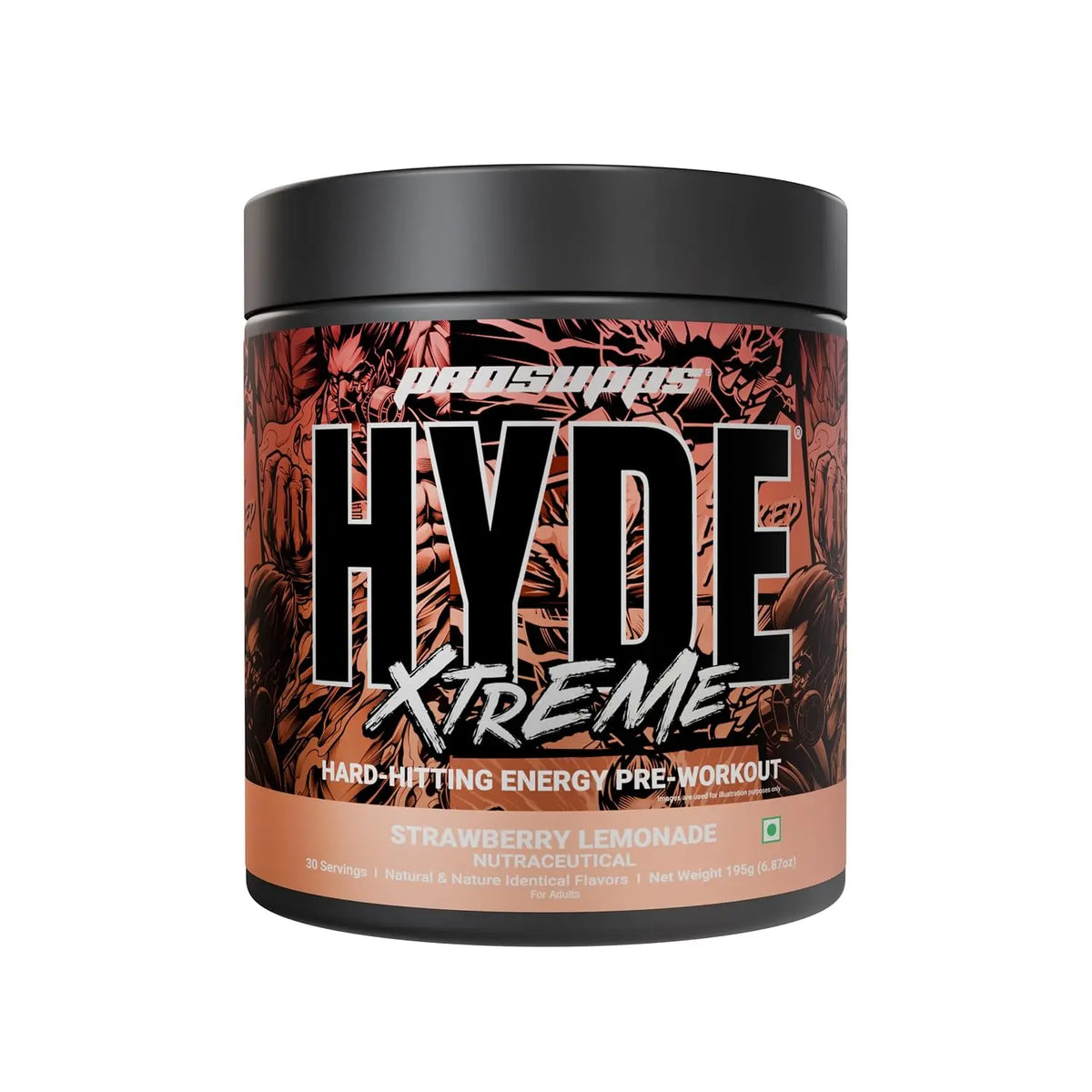 ProSupps Hyde Xtreme Hard-Hitting Energy Pre Workout Product vendor