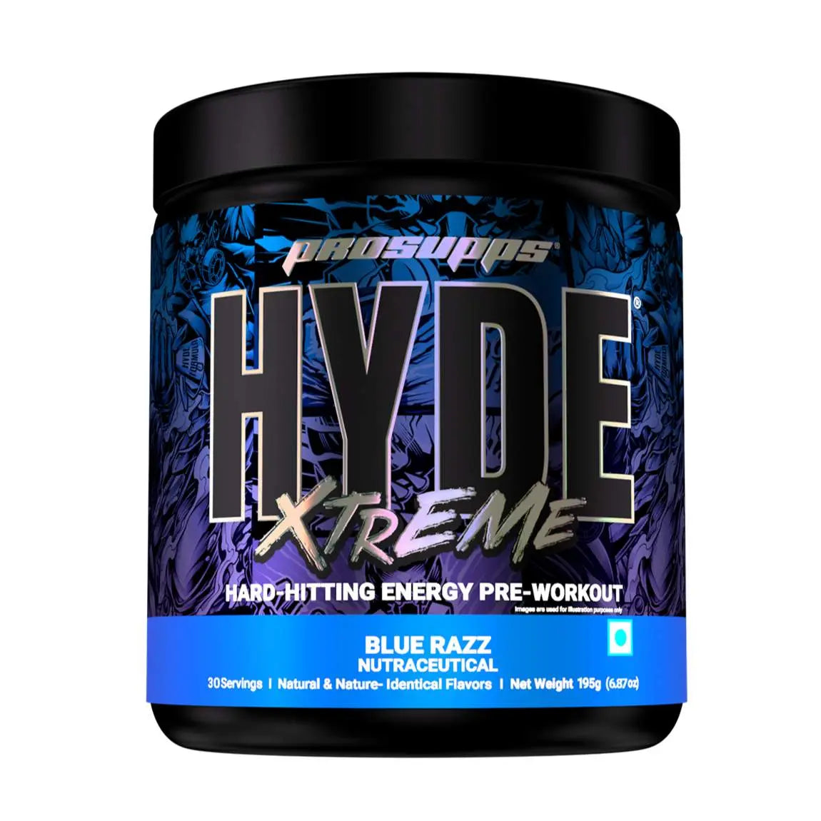 ProSupps Hyde Xtreme Hard-Hitting Energy Pre Workout Product vendor
