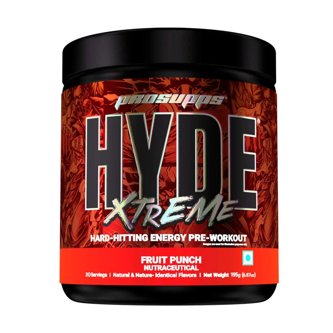 ProSupps Hyde Xtreme Hard-Hitting Energy Pre Workout Product vendor