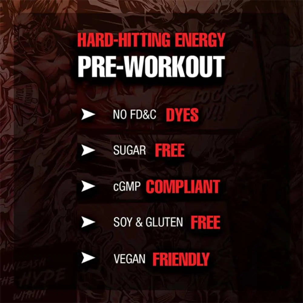 ProSupps Hyde Xtreme Hard-Hitting Energy Pre Workout Product vendor