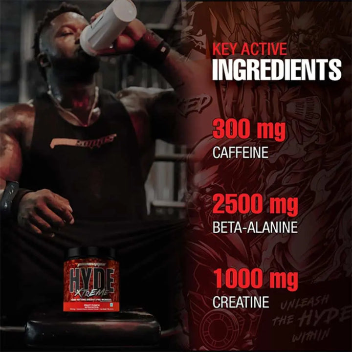 ProSupps Hyde Xtreme Hard-Hitting Energy Pre Workout Product vendor