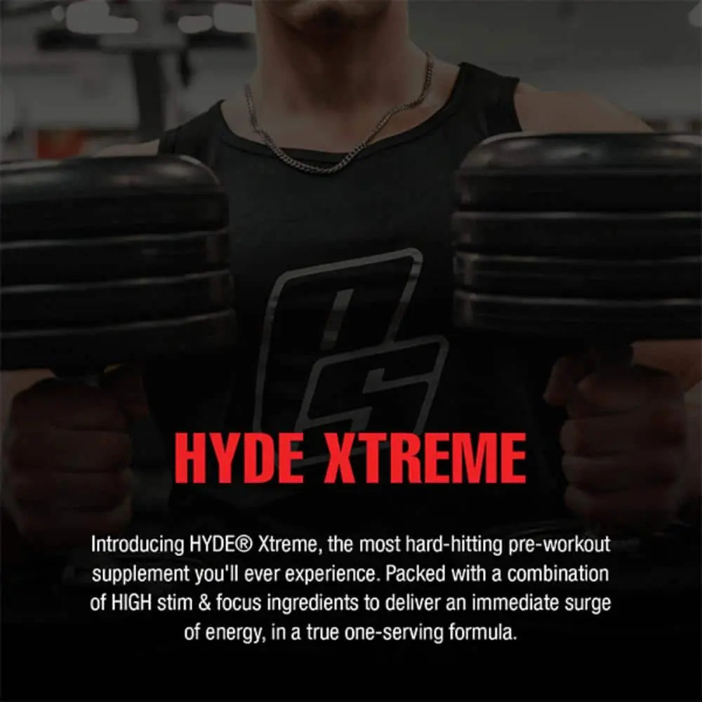 ProSupps Hyde Xtreme Hard-Hitting Energy Pre Workout Product vendor