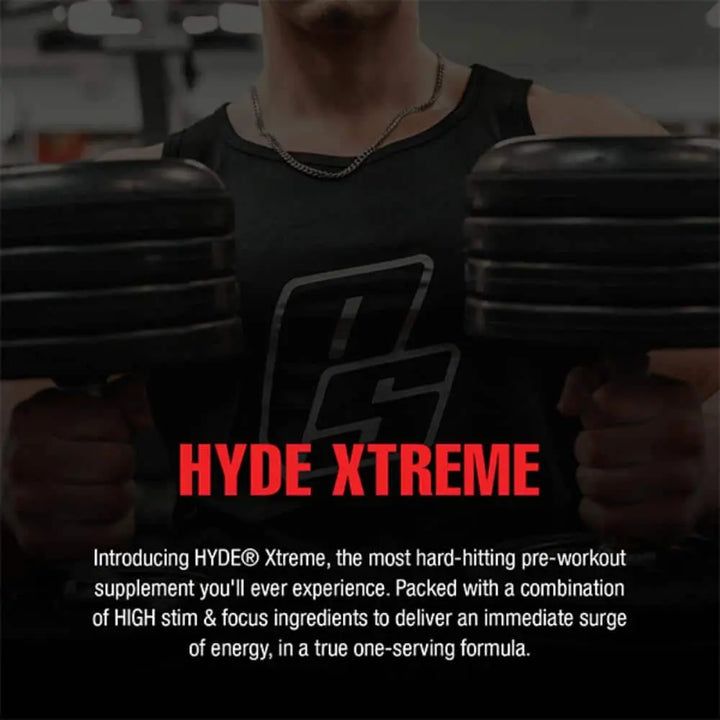 ProSupps Hyde Xtreme Hard-Hitting Energy Pre Workout Product vendor