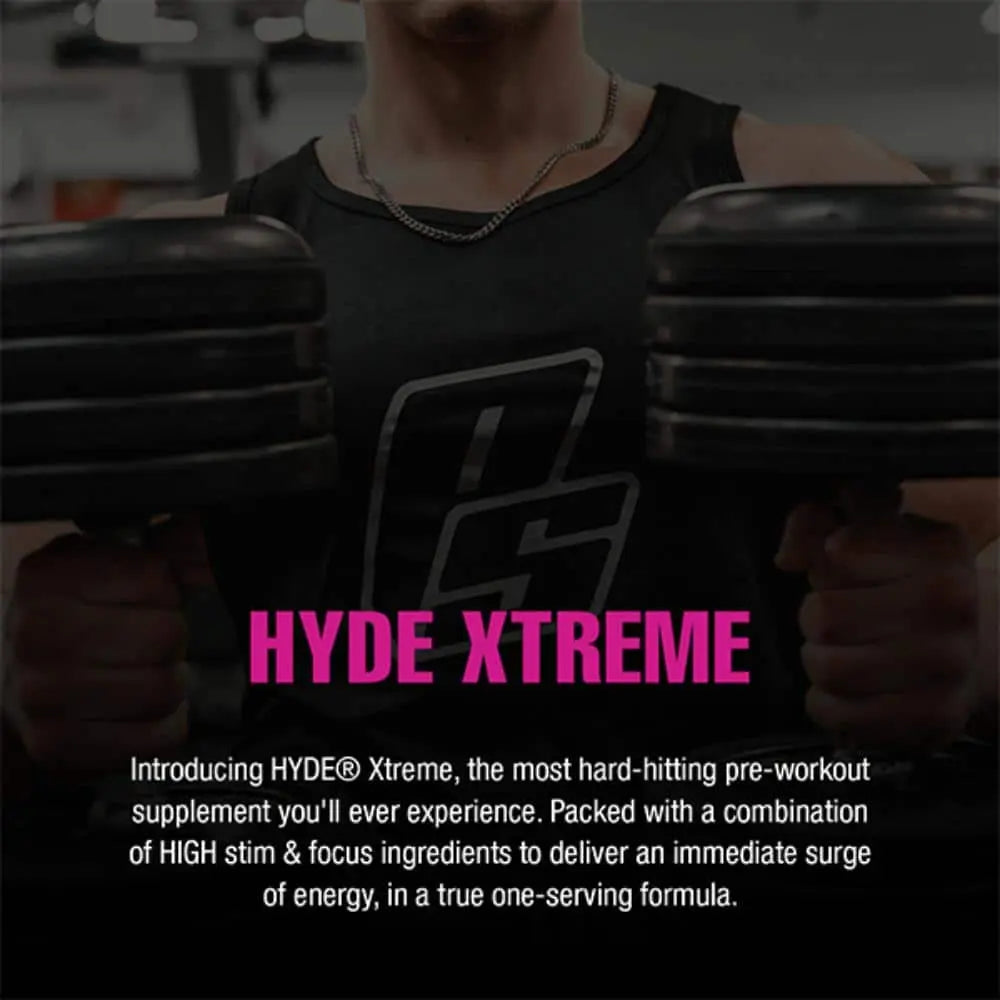 ProSupps Hyde Xtreme Hard-Hitting Energy Pre Workout Product vendor