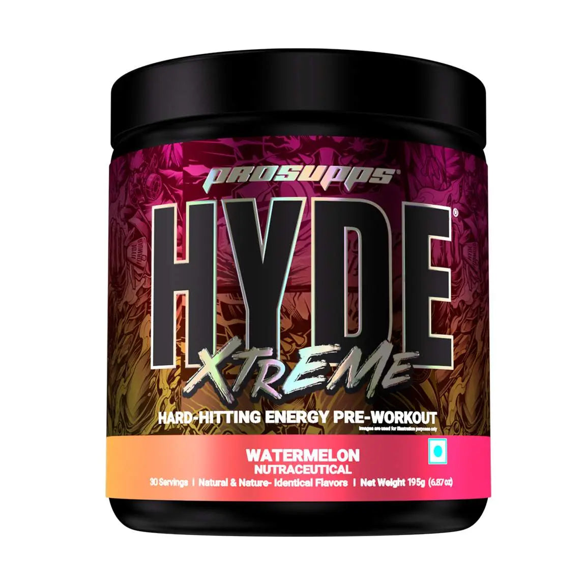 ProSupps Hyde Xtreme Hard-Hitting Energy Pre Workout Product vendor