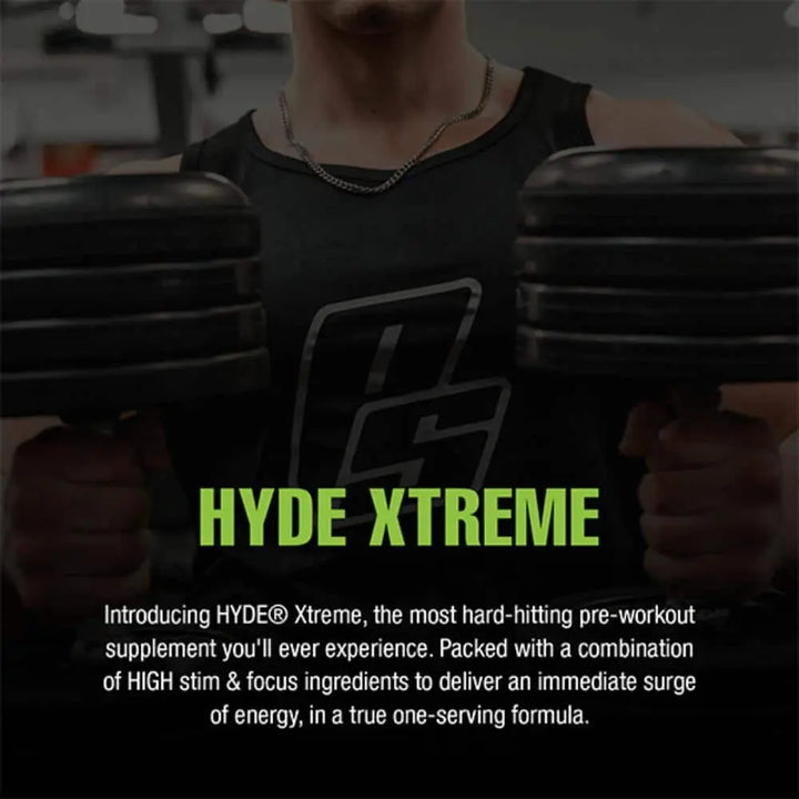 ProSupps Hyde Xtreme Hard-Hitting Energy Pre Workout Product vendor