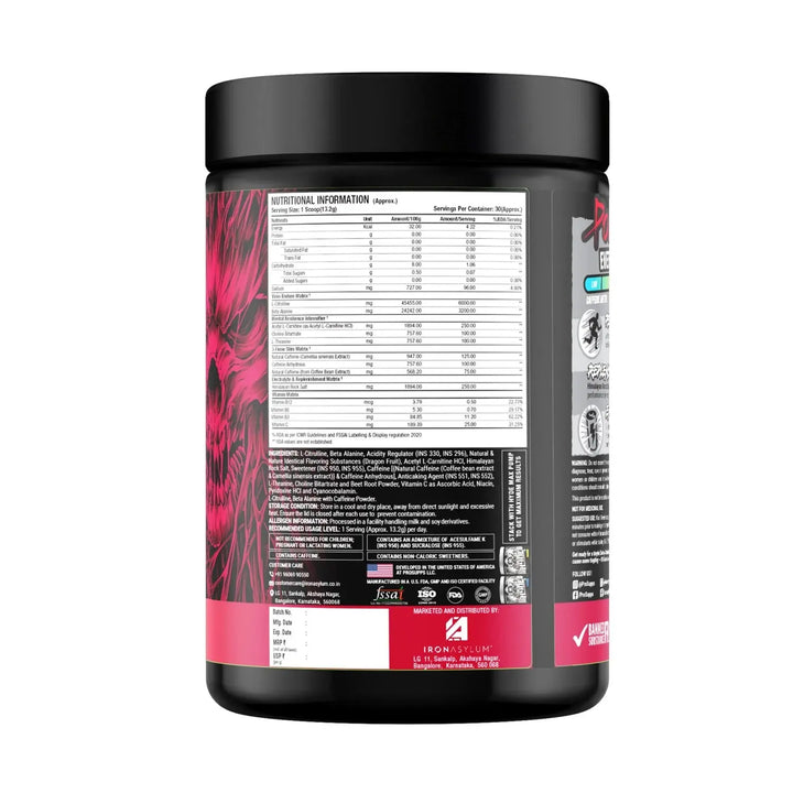 ProSupps, Hyde Nightmare, Intense Energy Pre-Workout Product vendor