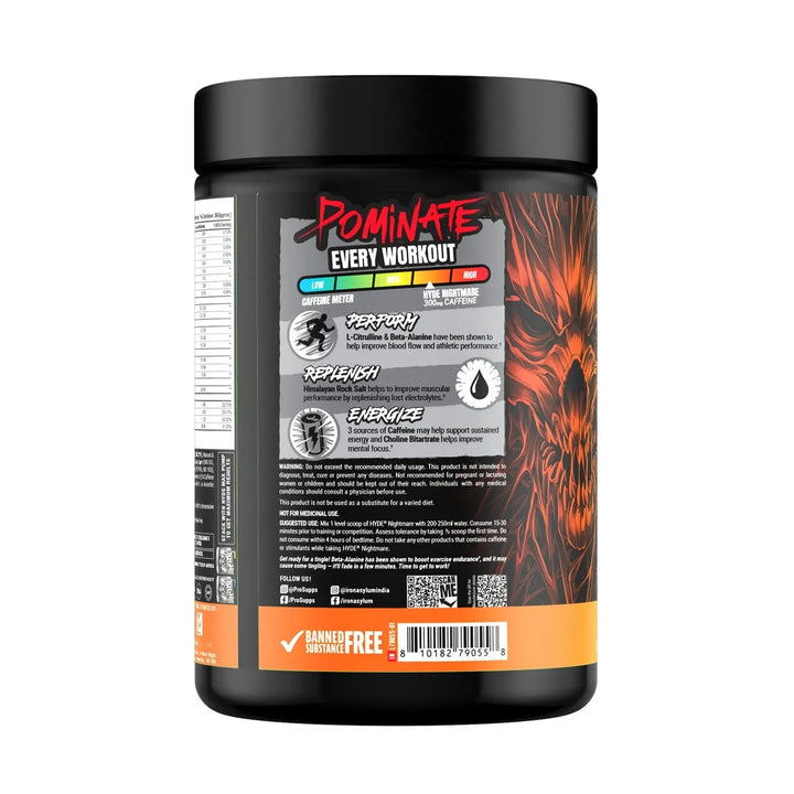 ProSupps, Hyde Nightmare, Intense Energy Pre-Workout Product vendor