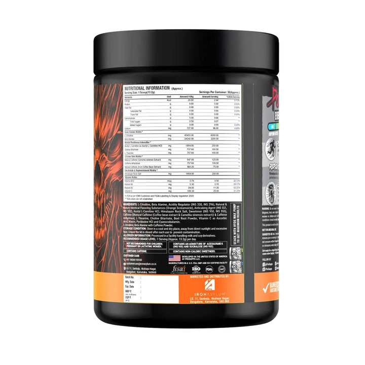 ProSupps, Hyde Nightmare, Intense Energy Pre-Workout Product vendor