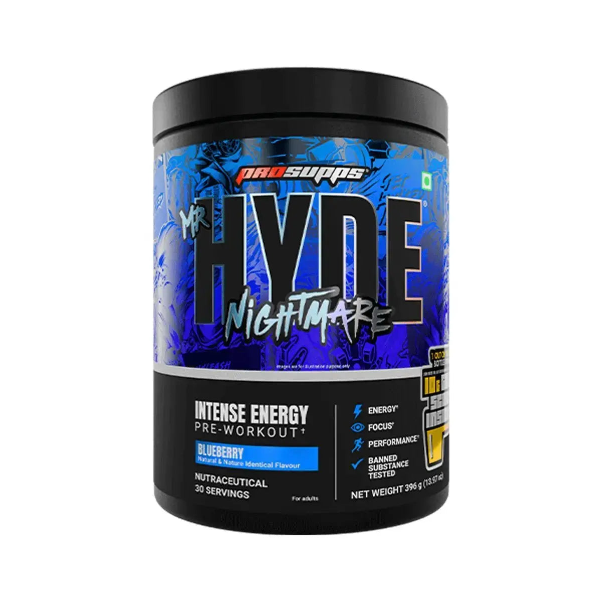 ProSupps, Hyde Nightmare, Intense Energy Pre-Workout Product vendor