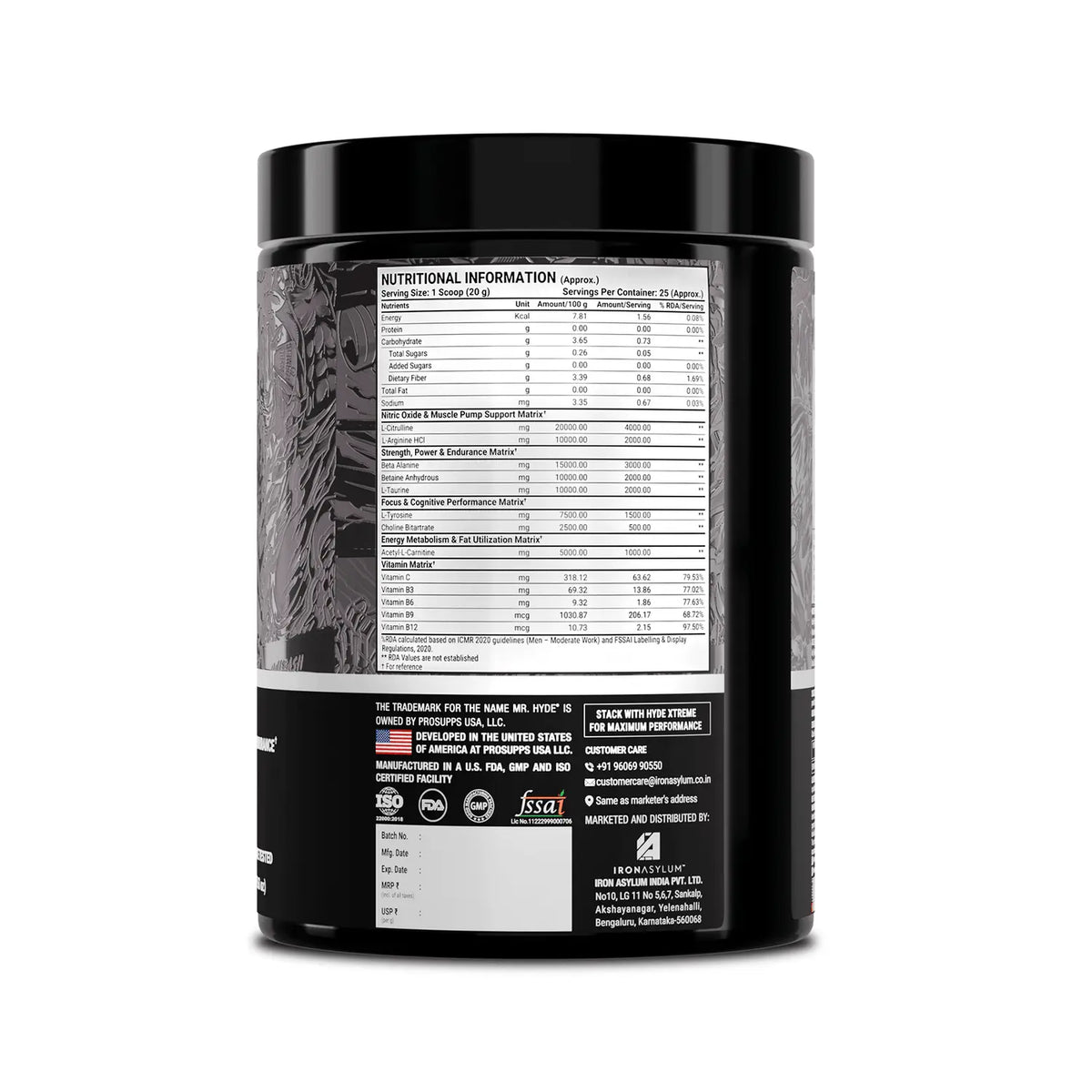 Prosupps Hyde Max Pump