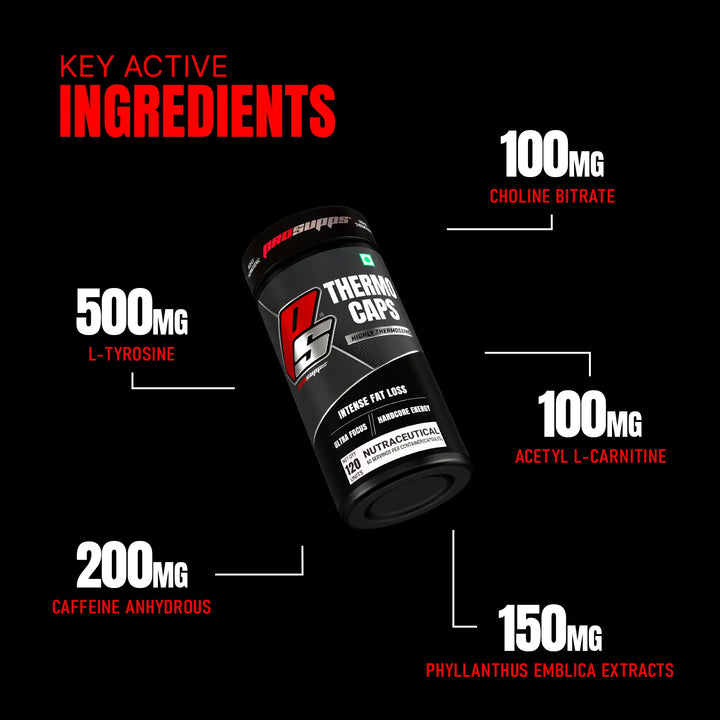 Prosupps Thermo Caps - 120 Caps Product vendor