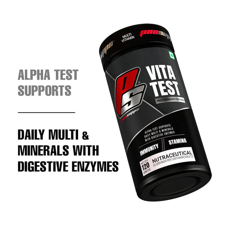 Prosupps VITA TEST Men's Multivitamin [120 Tablets] Product vendor