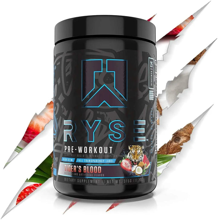 RYSE Project: Blackout PreWorkout (315 gm  / 25 Servings) RYSE