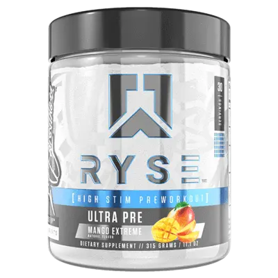 RYSE Ultra Stim PRE-WORKOUT, 30 Servings RYSE