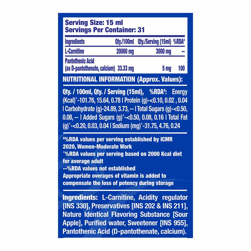 Ronnie Coleman L-Carnitine XS 3000 mg Liquid