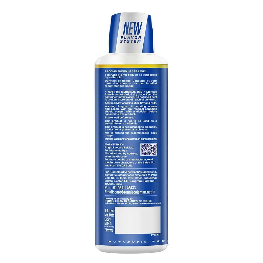 Ronnie Coleman L-Carnitine XS 3000 mg Liquid