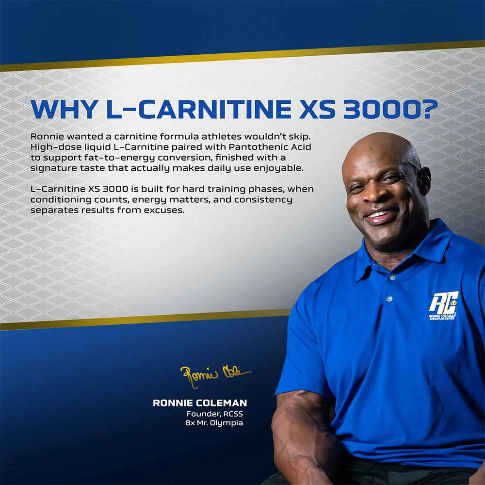 Ronnie Coleman L-Carnitine XS 3000 mg Liquid Product vendor