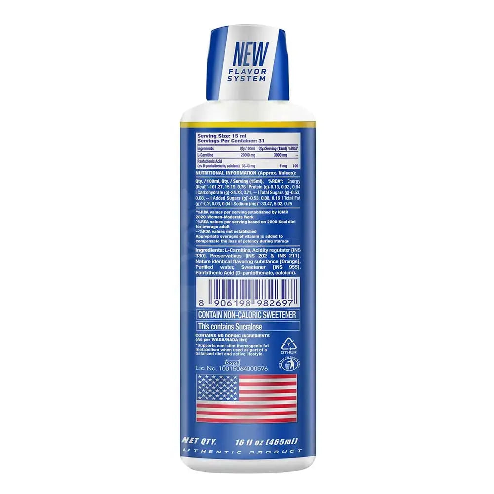 Ronnie Coleman L-Carnitine XS 3000 mg Liquid Product vendor
