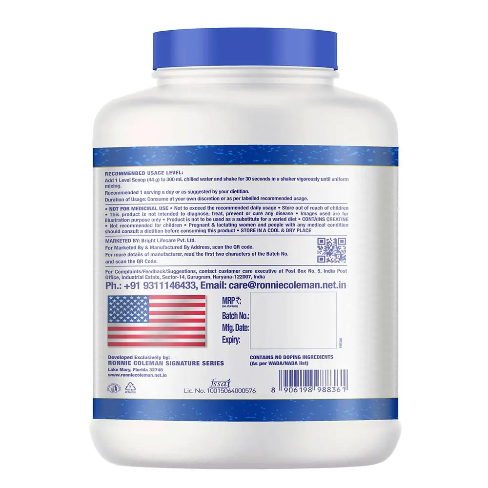 Ronnie Coleman Pro-Antium Whey Protein (Indian)