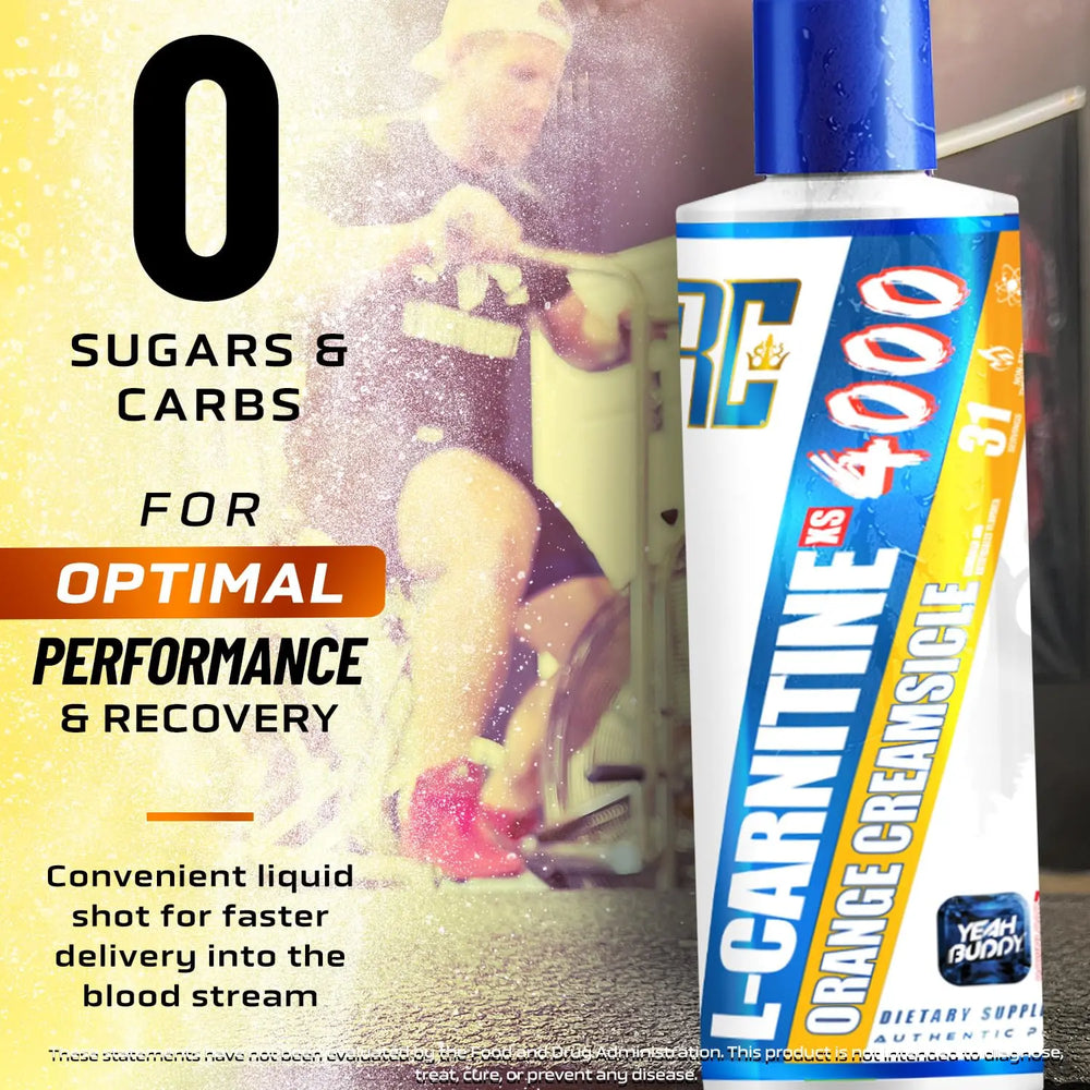 signature l carnitine Ronnie Coleman Series XS 4000 Liquid, Stimulant Free, Sugar Free, Zero Carbs, Lean Muscle Strength Support for Men & Women, 16 Oz (16 oz, Cotton Candy (4000)) : Health & Household absorbing liquid form L-Carnitine Tartrate - SFI Health