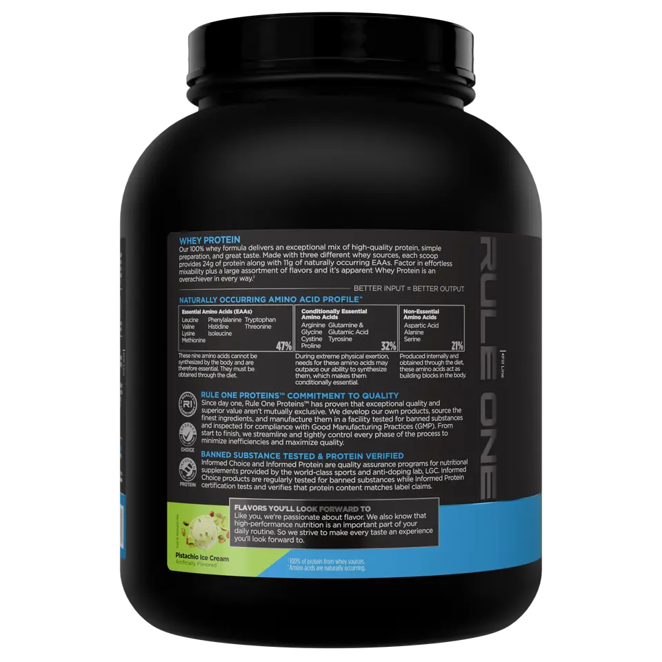 Rule 1 Whey  Protein Product vendor
