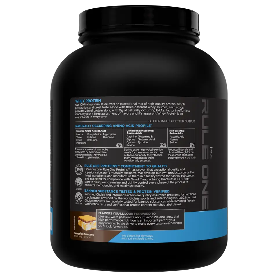 Rule 1 Whey  Protein Product vendor