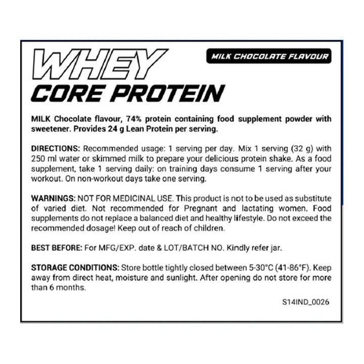 Superior14 Whey Core Protein Product vendor