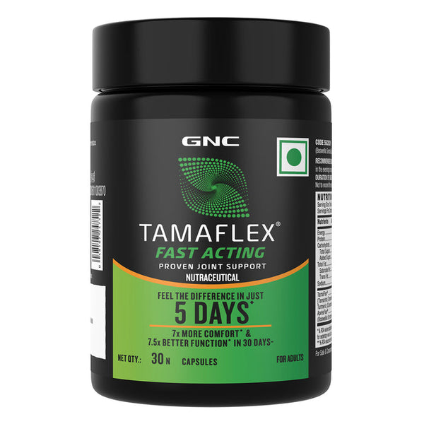GNC TamaFlex Fast Acting - For Joint Pain Relief - 30 Capsules