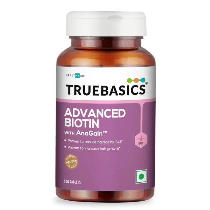 TrueBasics Advanced Biotin with Anagain, 60 tablet(s) Product vendor