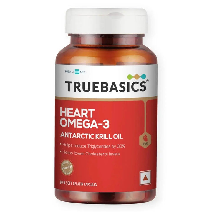 TrueBasics Heart Omega-3 Antarctic Krill Oil, 30 capsules Product vendor
