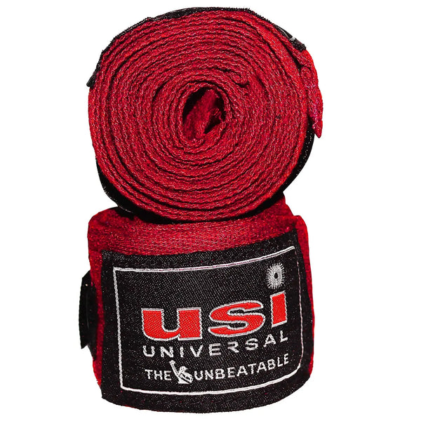 USI Universal Boxing Hand Wrap, 628C Stretchable Hand Wraps-Red (No return no exchange) Product vendor