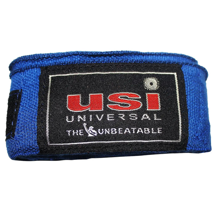 USI Universal Cotton Hand Wraps and Support, Boxing Protective Wraps (628A) Blue Color-1 Pair (No return no exchange) Product vendor