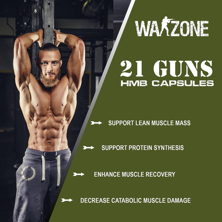 Warzone 21 Guns HMB, 120 Capsules Product vendor
